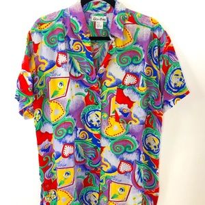 Jazzy Button-Up